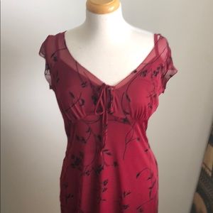Rampage Juniors Size L Red Dress